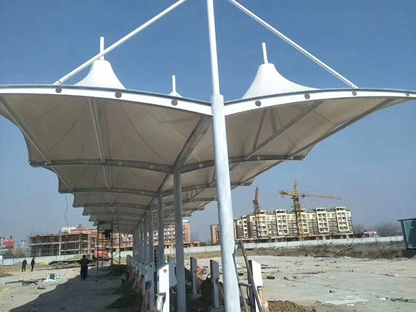 膜结构车棚